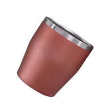 Load image into Gallery viewer, Double Layer Stainless Steel Stemless Heat Insulation Wine Beer Cup Coffee Mug
