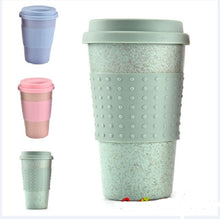 Load image into Gallery viewer, Pure Color Reusable Coffee Cups High Quality Non-slip Eco Friendly Travel Coffee Mugs Easy To Clean
